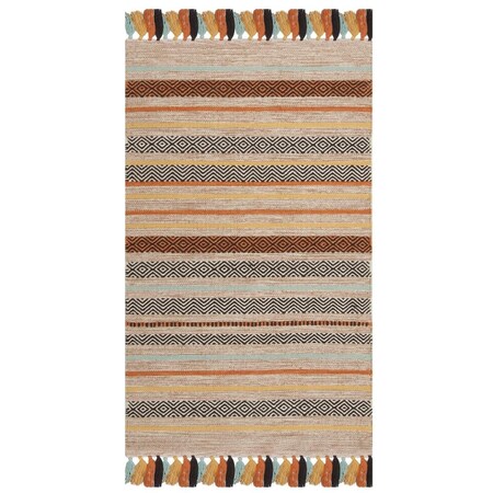 Safavieh Montauk Hand Woven Accent Area Rug Beige & Multicolor - 2 ft. 6 in. x 4 ft. MTK901A-24